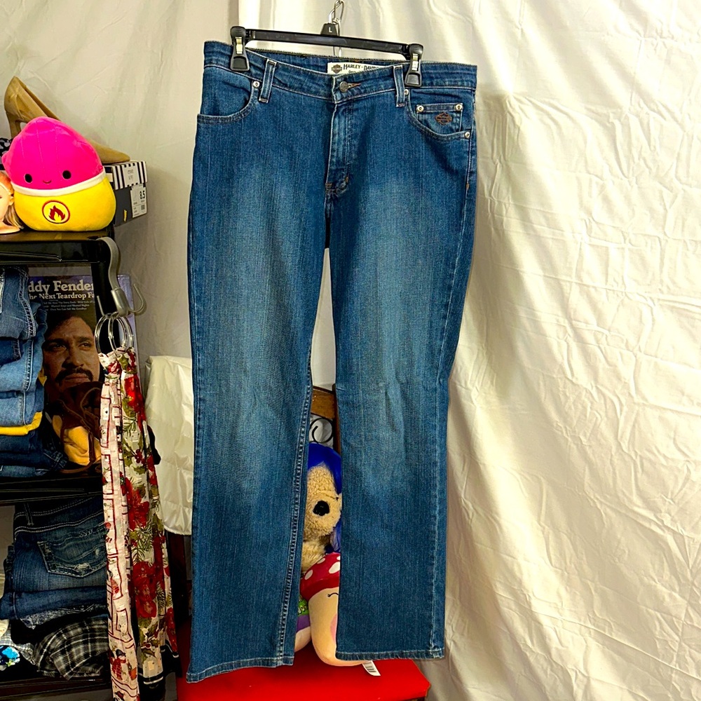 Harley-Davidson Blue Denim Jeans